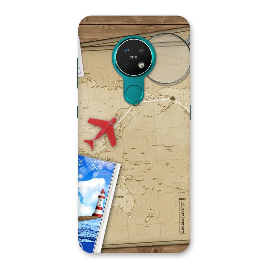 Summer Travel Back Case for Nokia 7.2