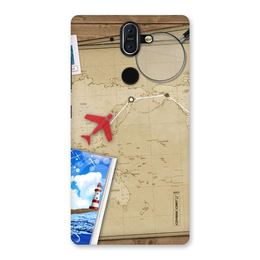 Summer Travel Back Case for Nokia 8 Sirocco