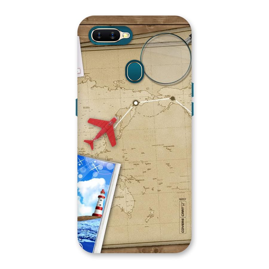 Summer Travel Back Case for Oppo A11k