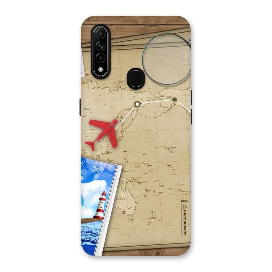 Summer Travel Back Case for Oppo A31