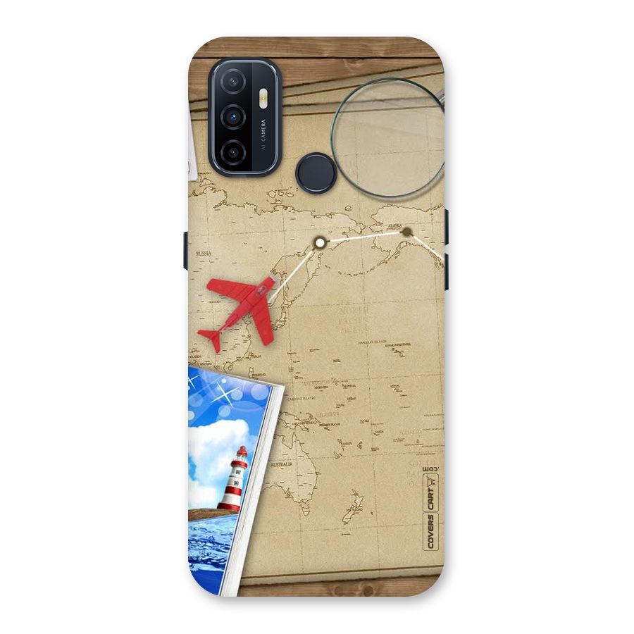 Summer Travel Back Case for Oppo A32