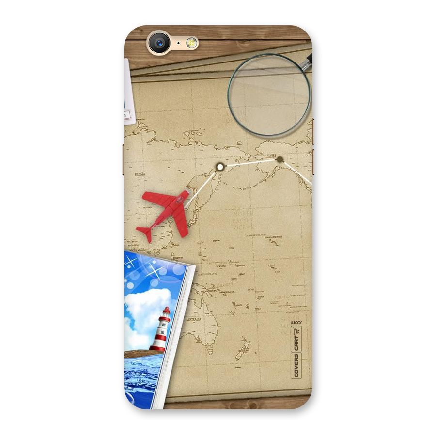 Summer Travel Back Case for Oppo A39