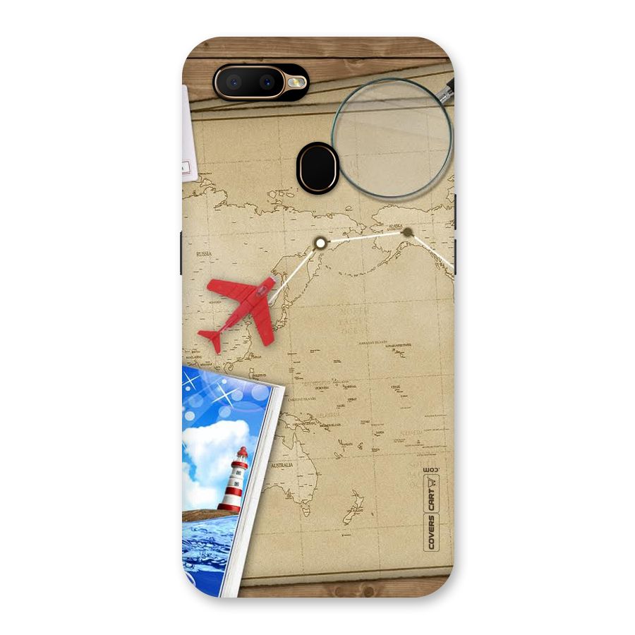 Summer Travel Back Case for Oppo A5s