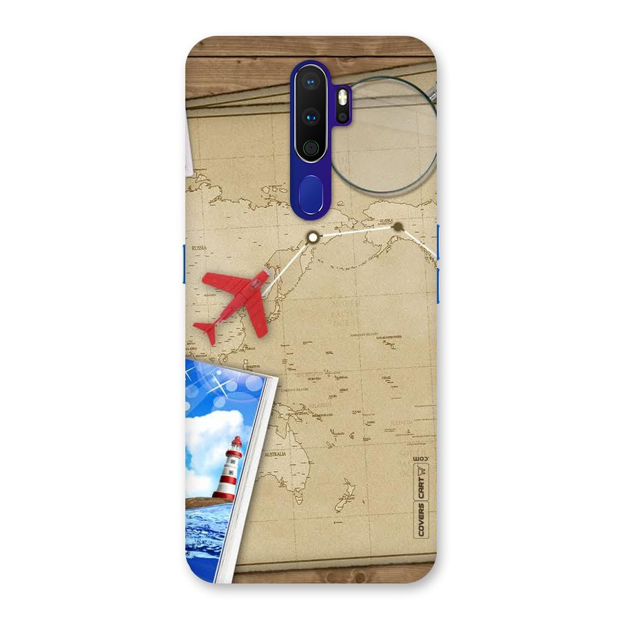 Summer Travel Back Case for Oppo A9 (2020)