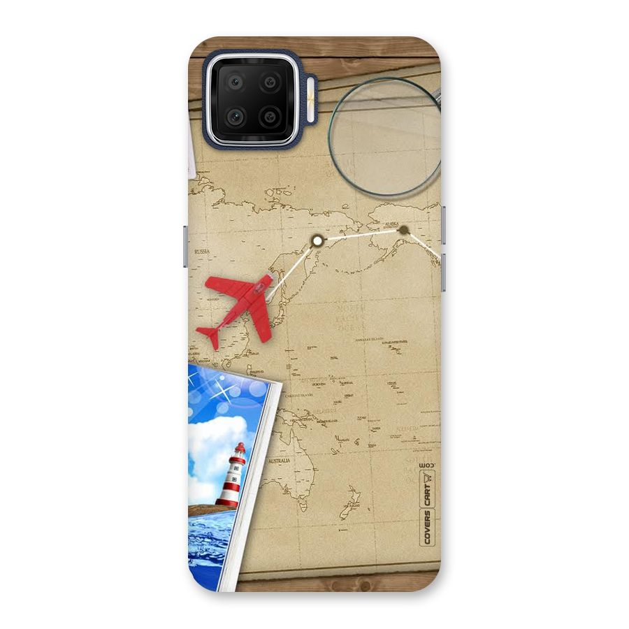 Summer Travel Back Case for Oppo F17