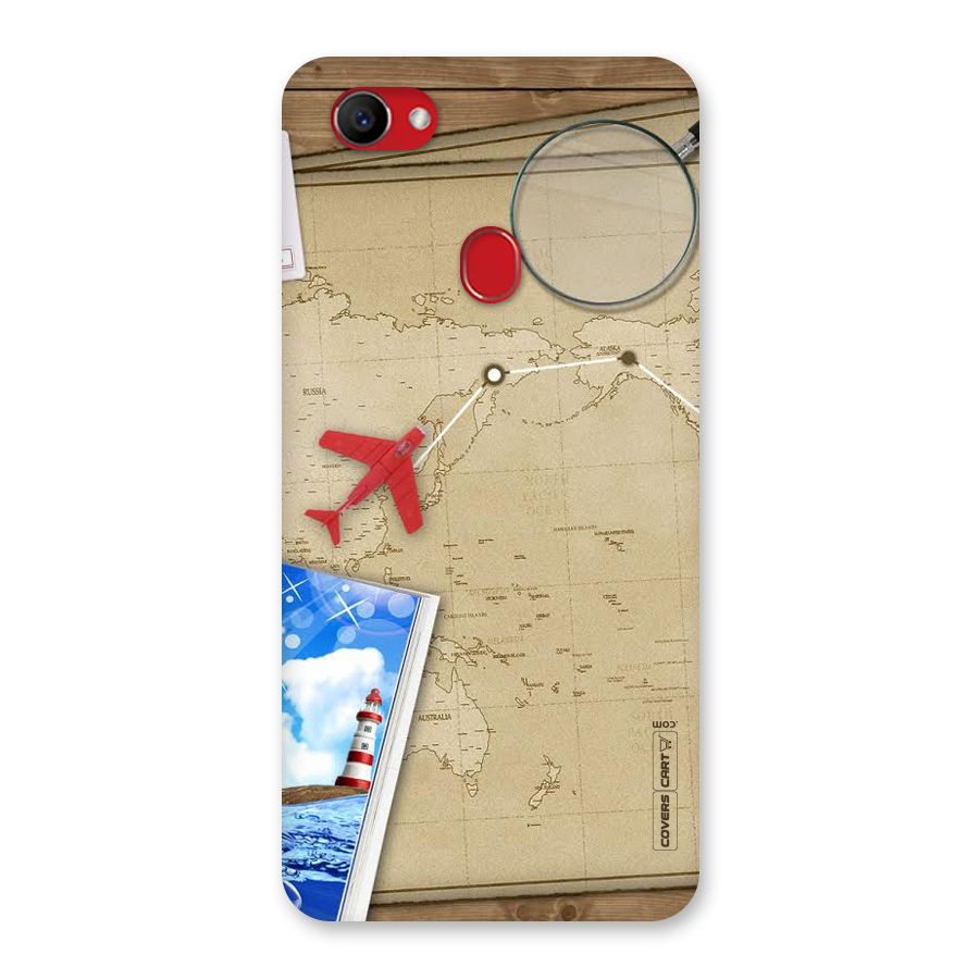 Summer Travel Back Case for Oppo F7