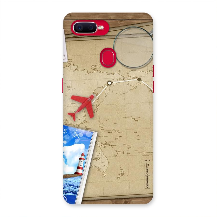 Summer Travel Back Case for Oppo F9 Pro