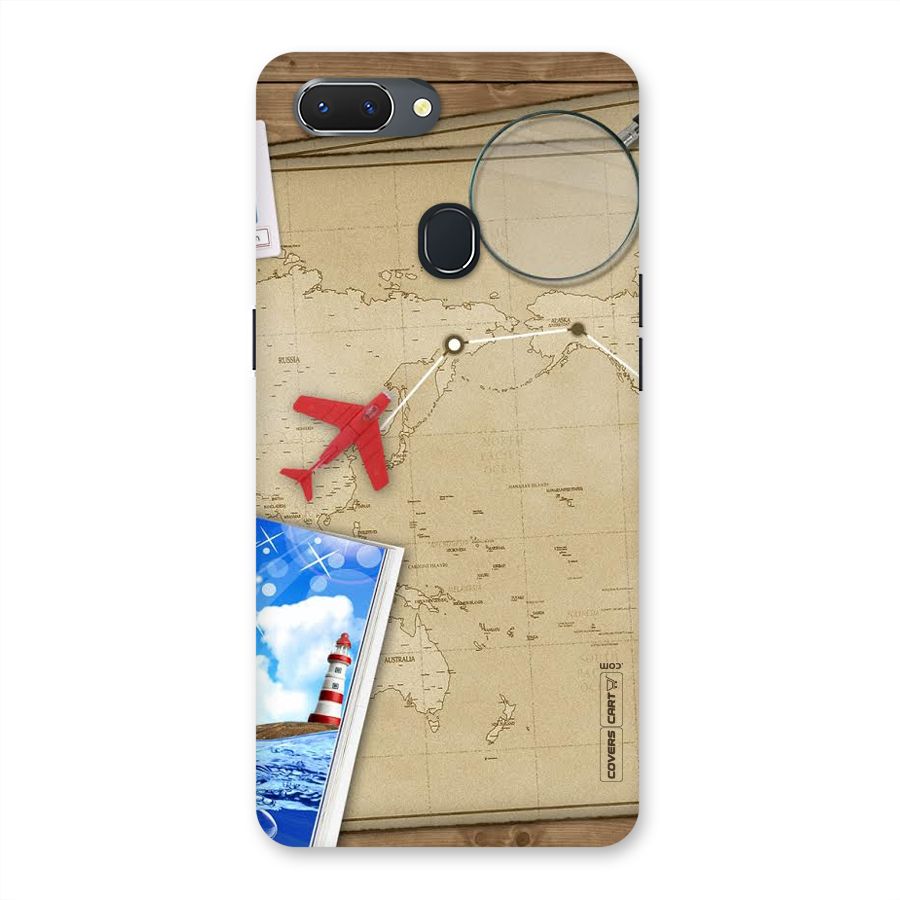 Summer Travel Back Case for Oppo Realme 2