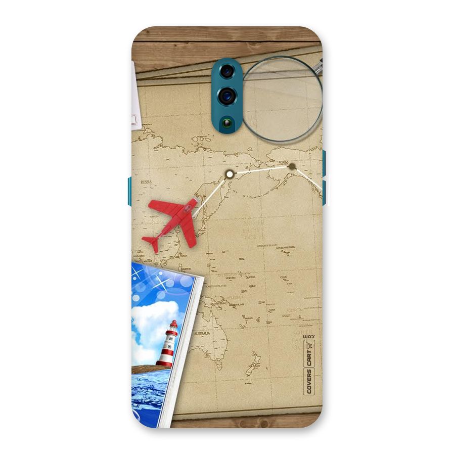 Summer Travel Back Case for Oppo Reno