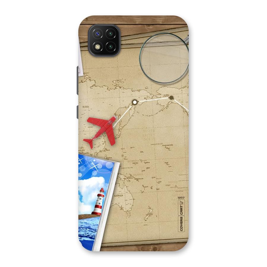 Summer Travel Back Case for Poco C3