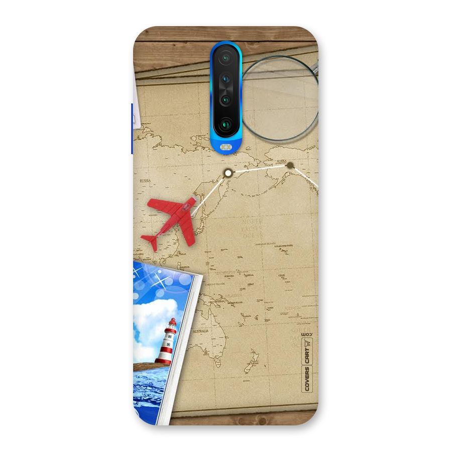 Summer Travel Back Case for Poco X2