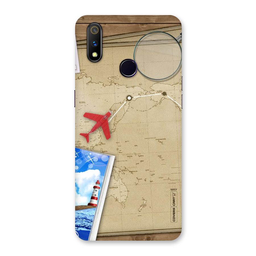 Summer Travel Back Case for Realme 3 Pro