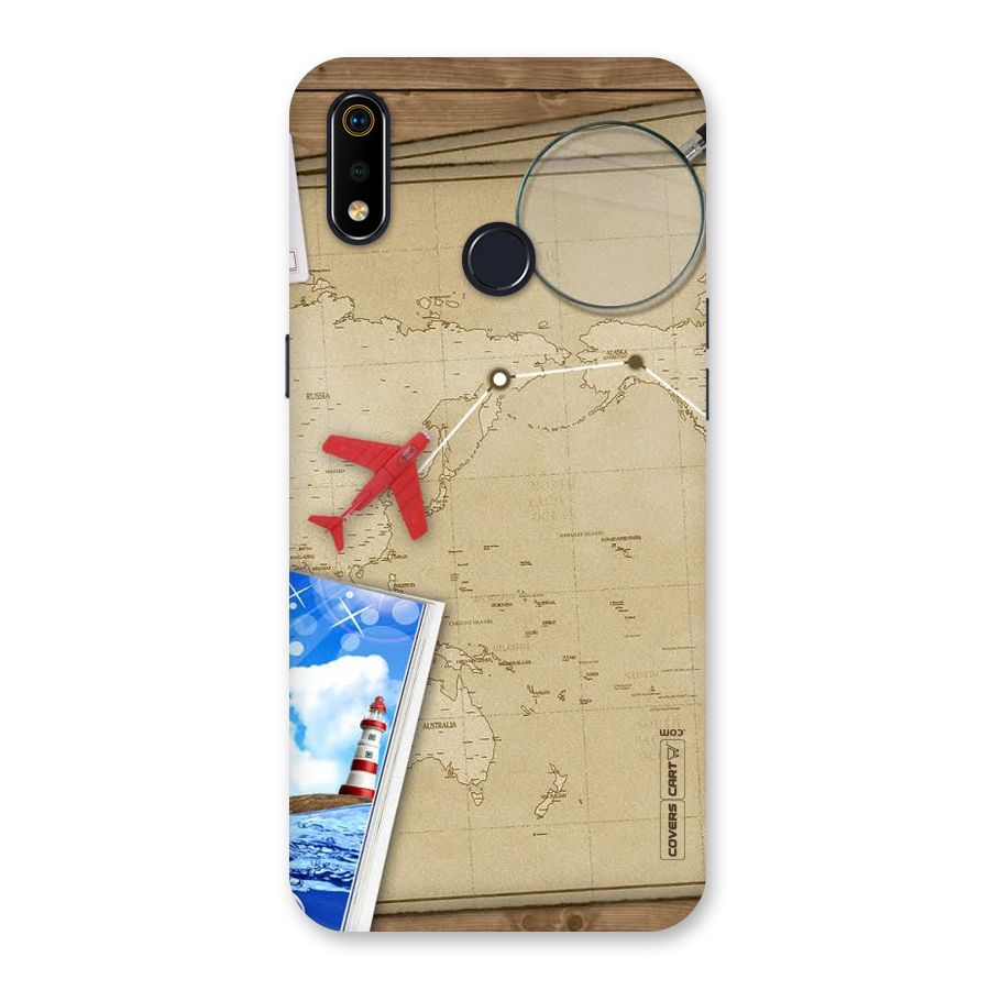 Summer Travel Back Case for Realme 3i