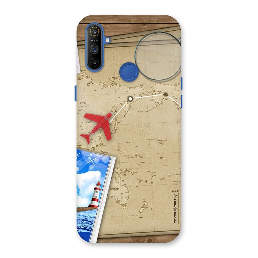 Summer Travel Back Case for Realme Narzo 10A