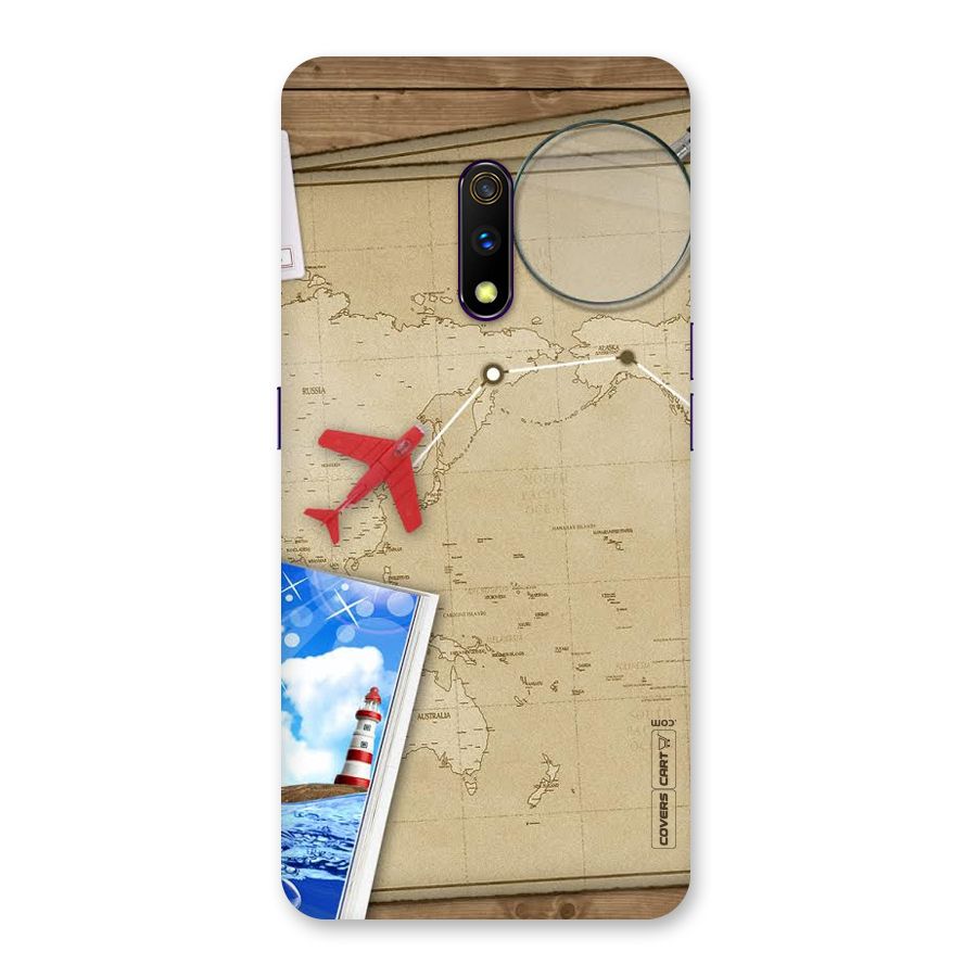Summer Travel Back Case for Realme X