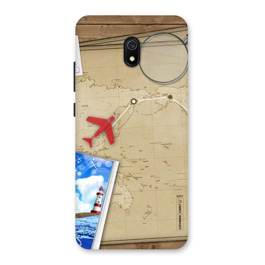 Summer Travel Back Case for Redmi 8A