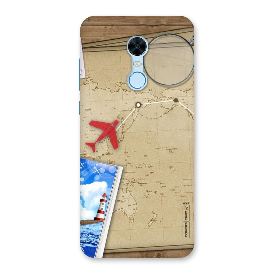 Summer Travel Back Case for Redmi Note 5
