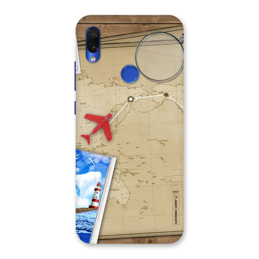 Summer Travel Back Case for Redmi Note 7S