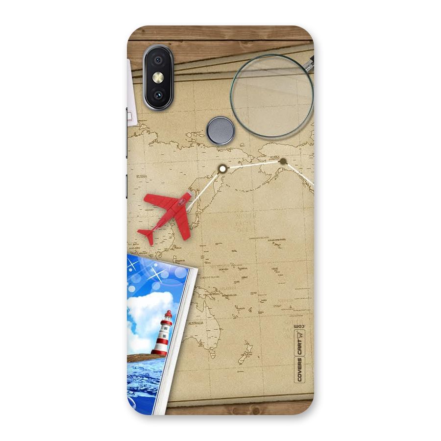 Summer Travel Back Case for Redmi Y2