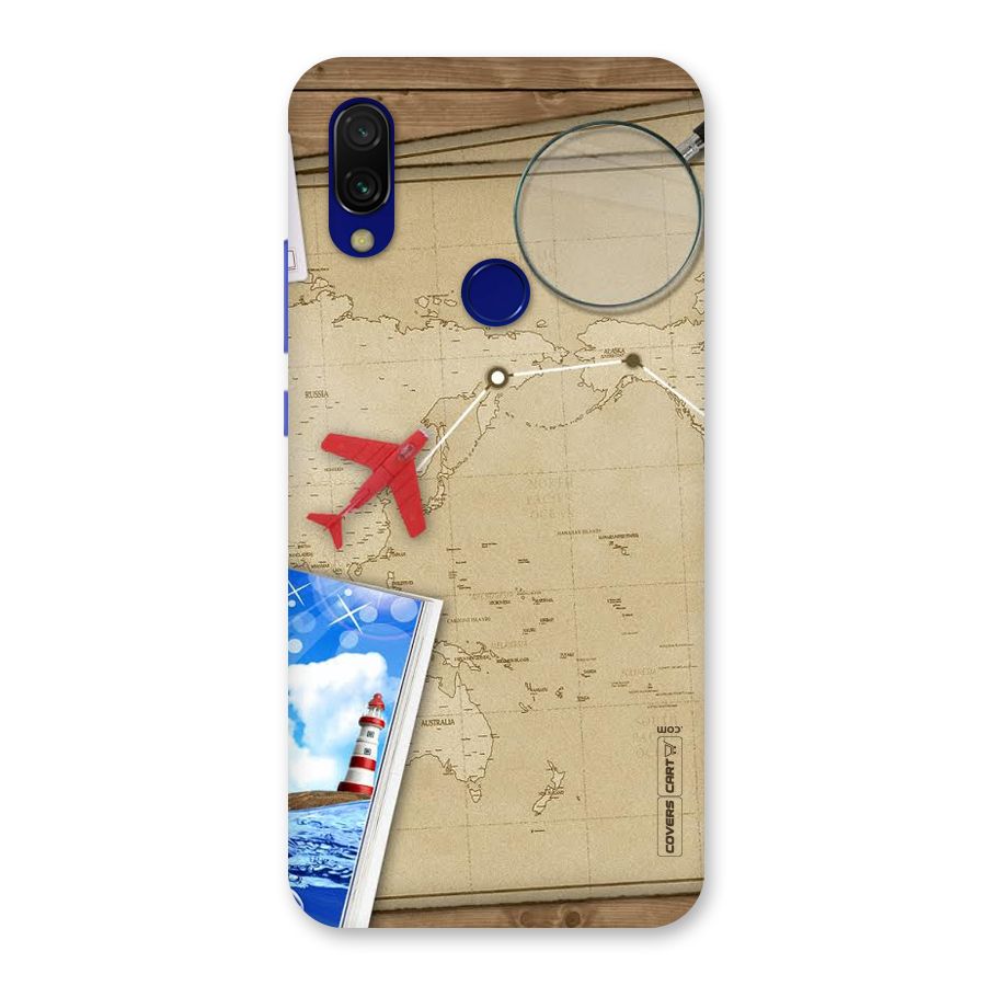 Summer Travel Back Case for Redmi Y3