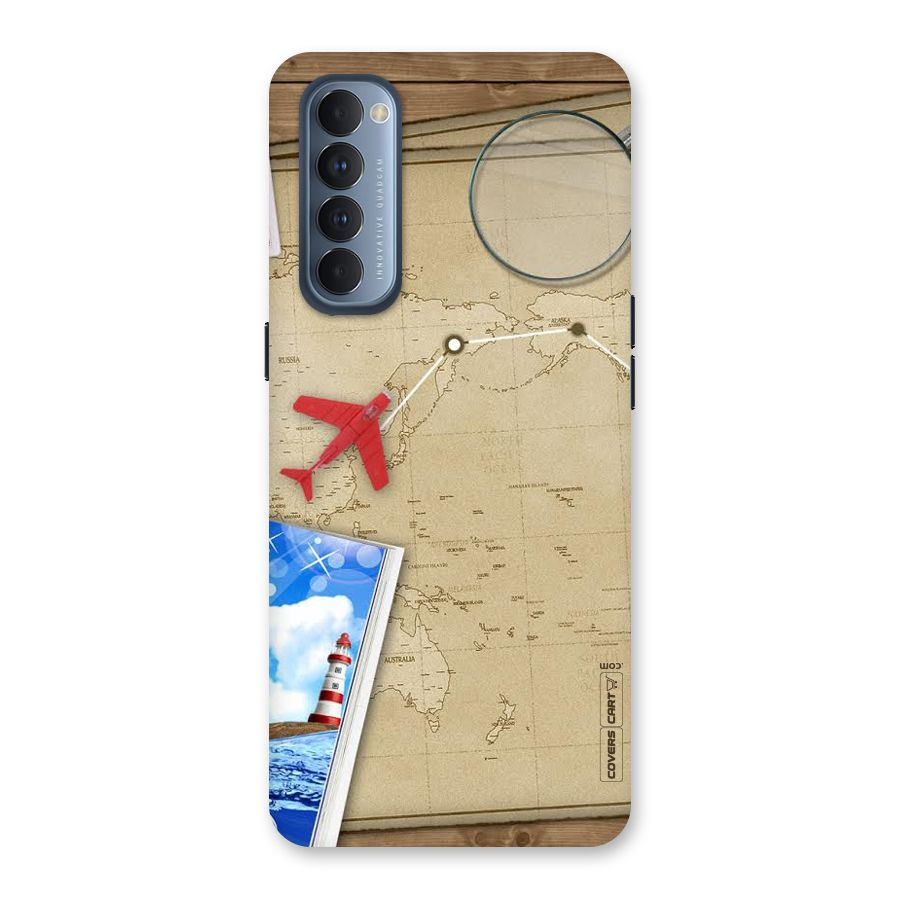 Summer Travel Back Case for Reno4 Pro