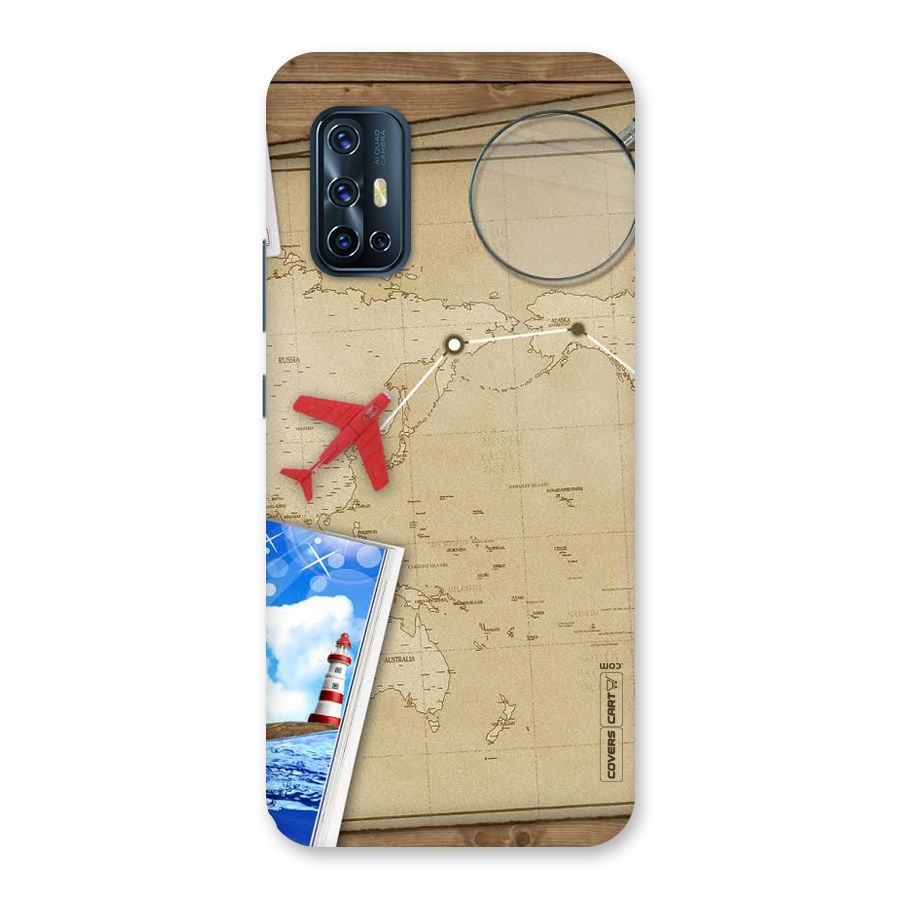 Summer Travel Back Case for Vivo V17