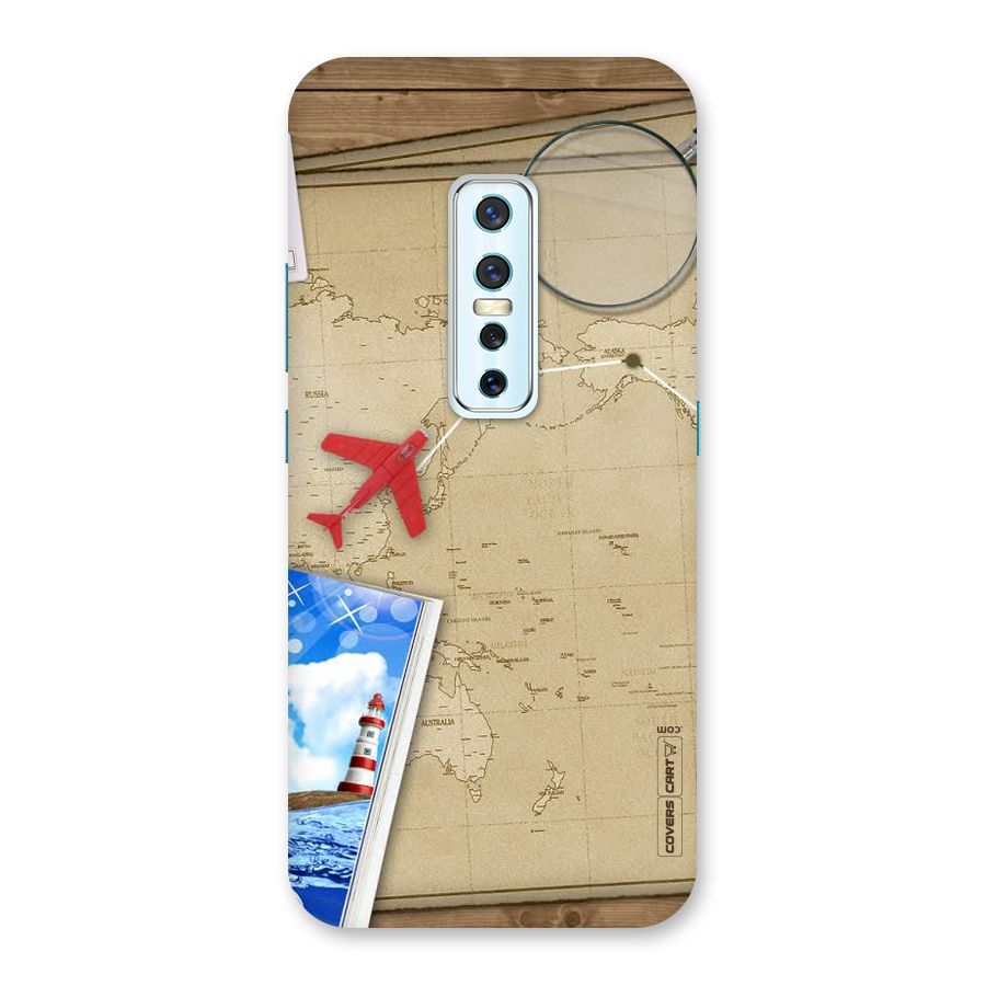 Summer Travel Back Case for Vivo V17 Pro