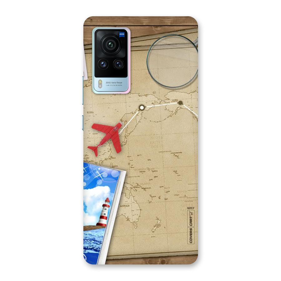 Summer Travel Back Case for Vivo X60 Pro
