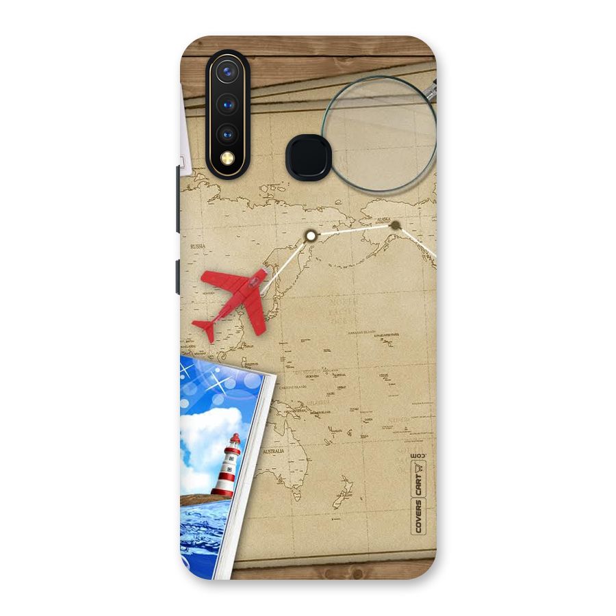 Summer Travel Back Case for Vivo Y19