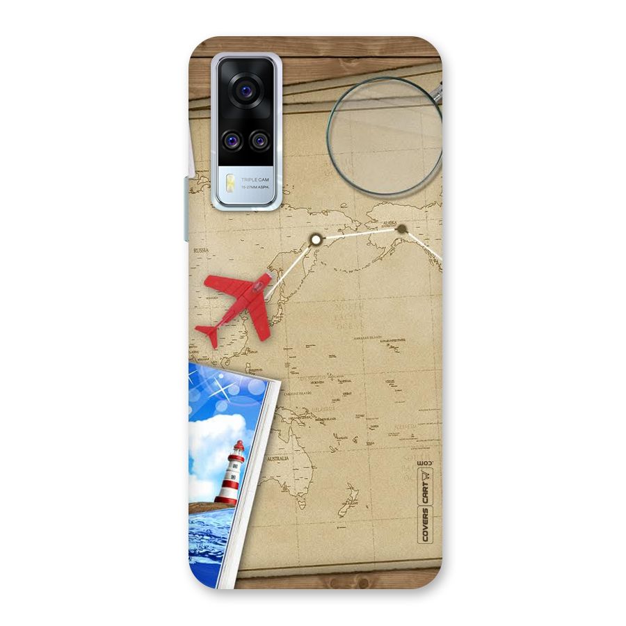Summer Travel Back Case for Vivo Y31