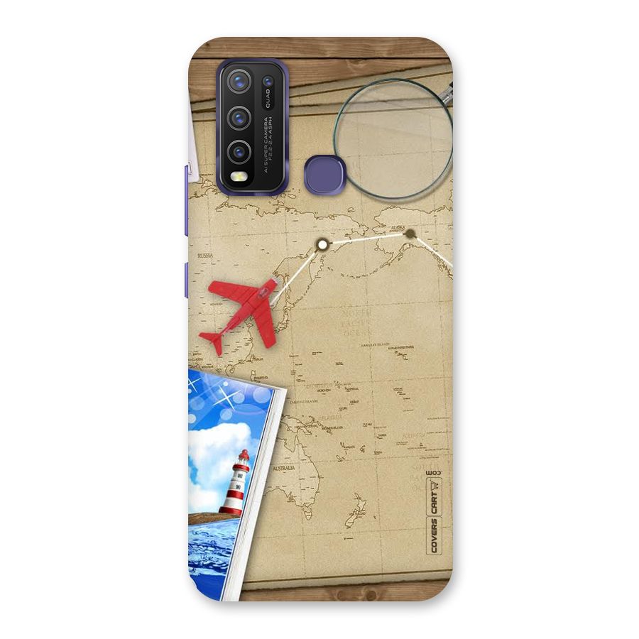 Summer Travel Back Case for Vivo Y50