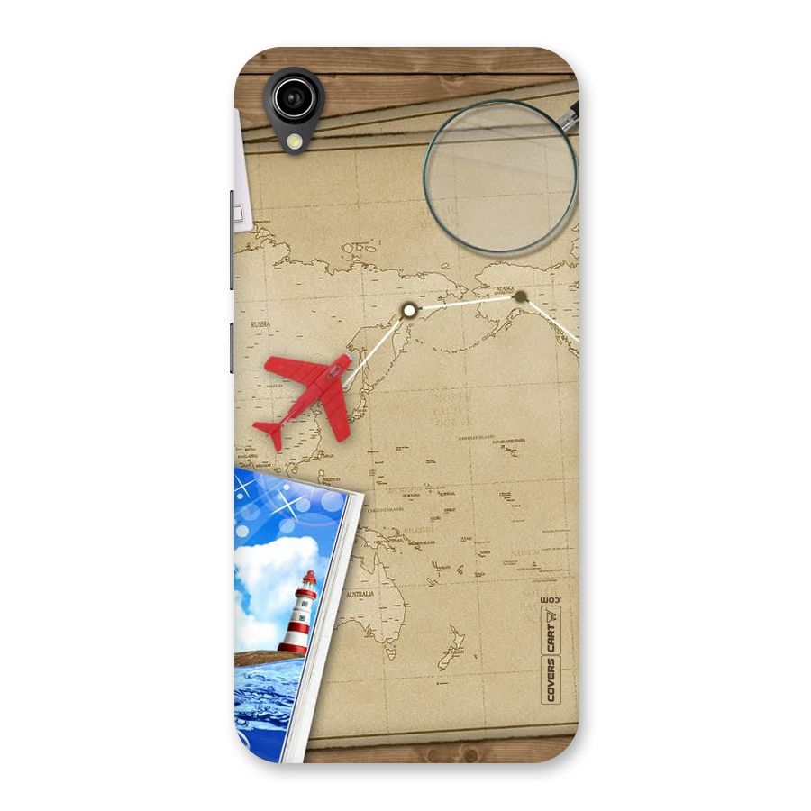 Summer Travel Back Case for Vivo Y90