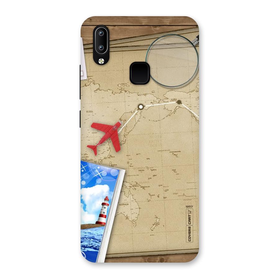 Summer Travel Back Case for Vivo Y93
