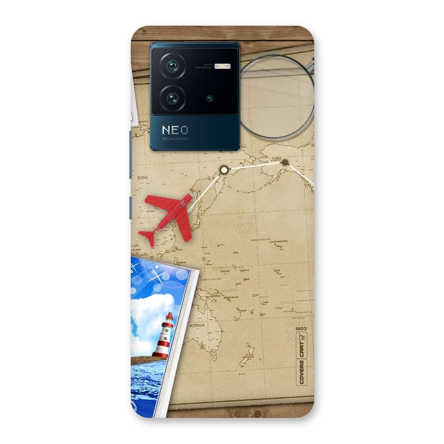 Summer Travel Back Case for Vivo iQOO Neo 6 5G