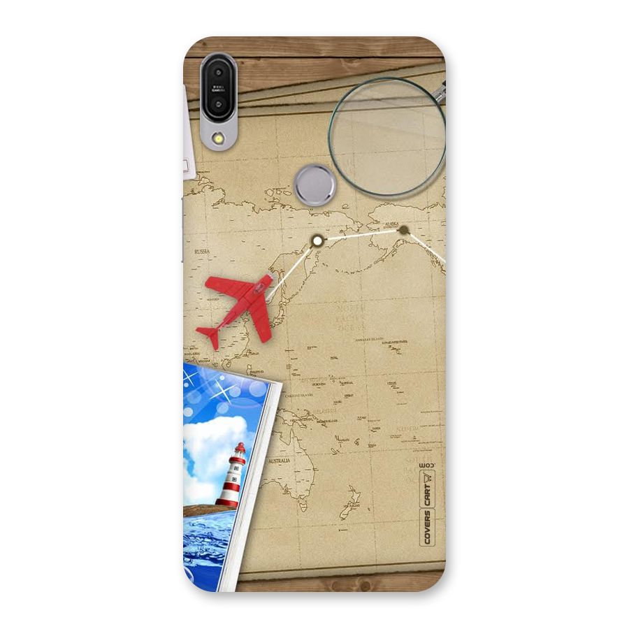 Summer Travel Back Case for Zenfone Max Pro M1