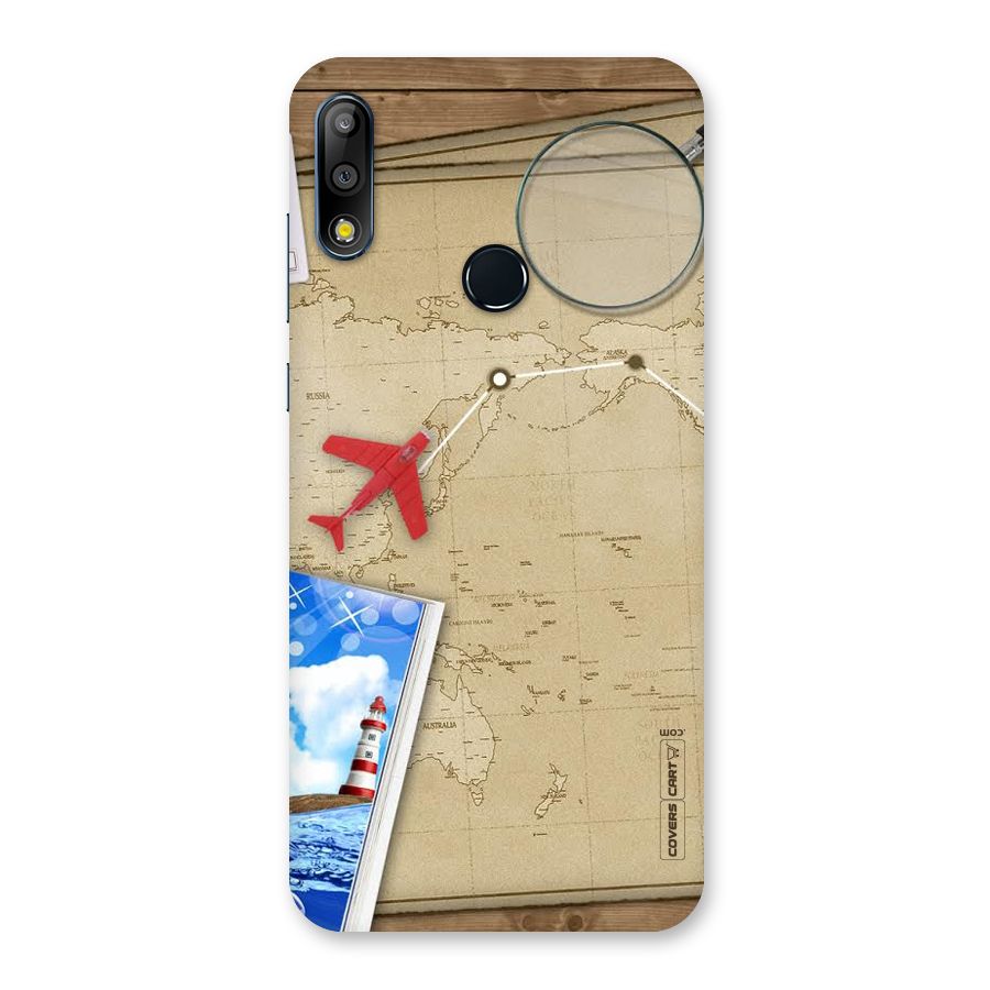 Summer Travel Back Case for Zenfone Max Pro M2