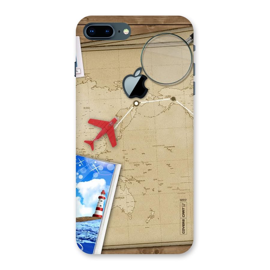 Summer Travel Back Case for iPhone 7 Plus Apple Cut