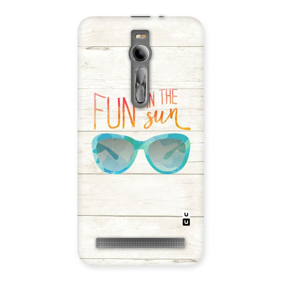 Sun Fun Back Case for Asus Zenfone 2