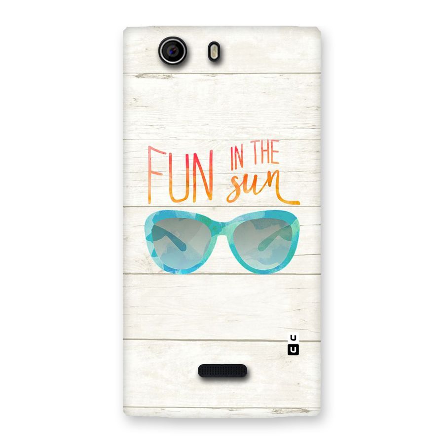 Sun Fun Back Case for Canvas Nitro 2 E311