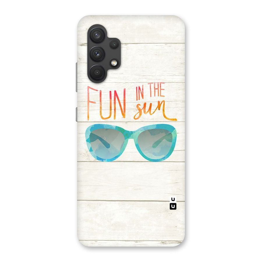 Sun Fun Back Case for Galaxy A32