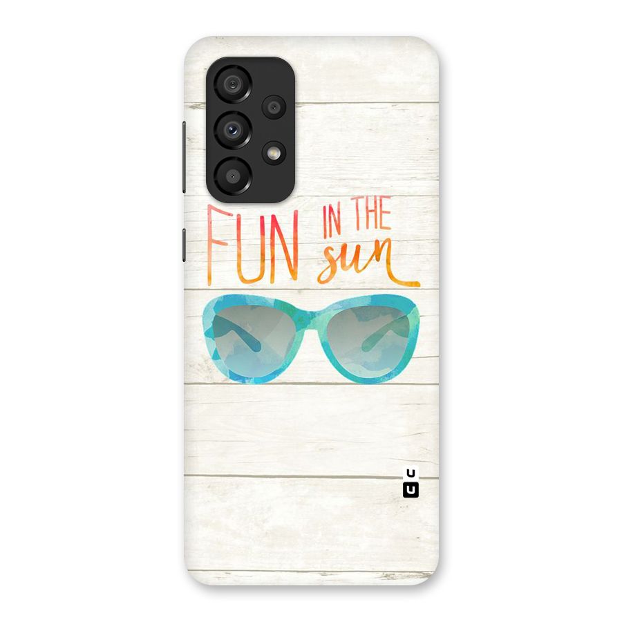 Sun Fun Back Case for Galaxy A33 5G
