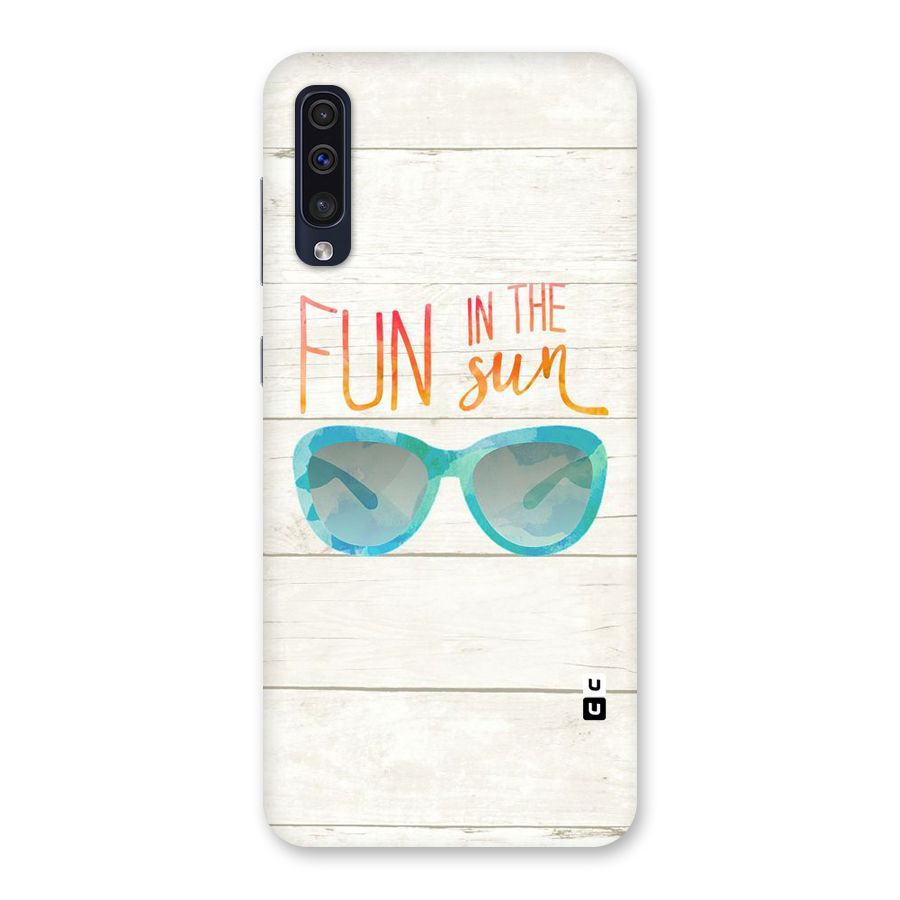 Sun Fun Back Case for Galaxy A50s