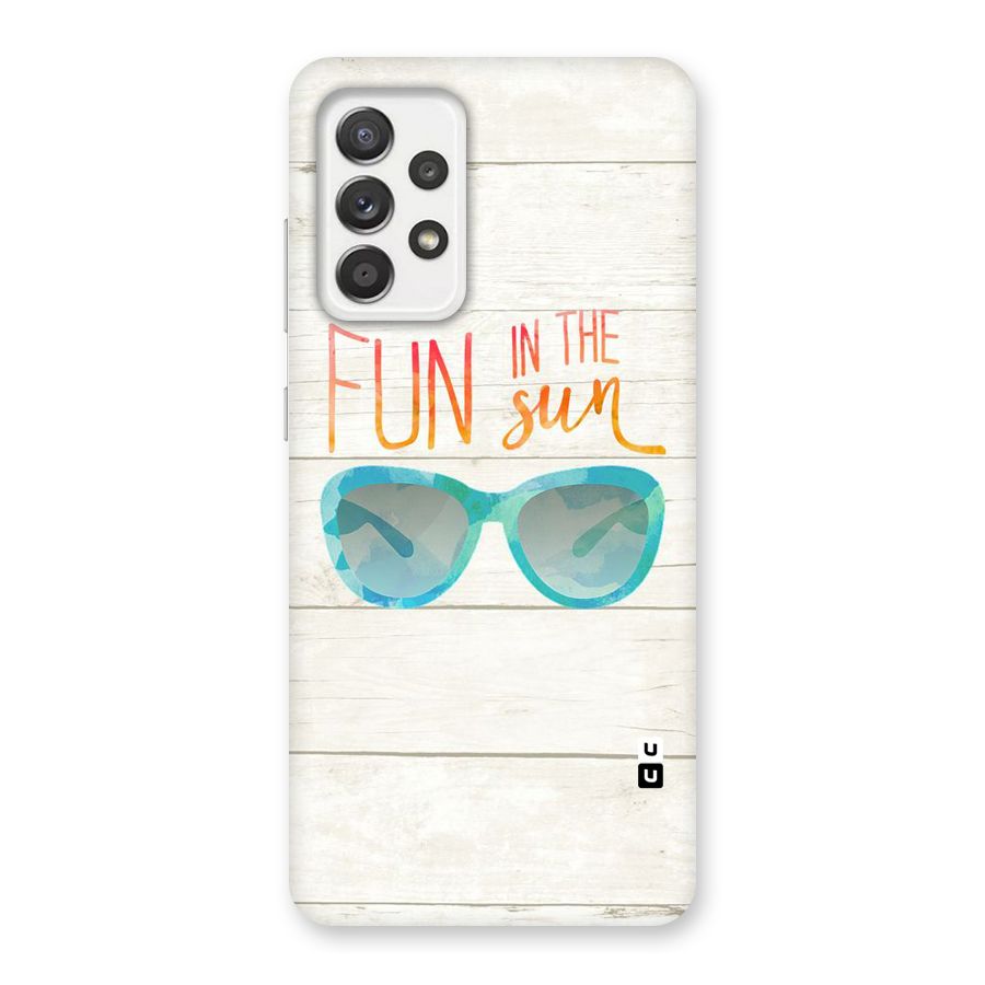 Sun Fun Back Case for Galaxy A52
