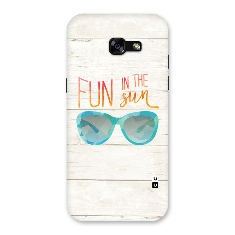 Sun Fun Back Case for Galaxy A5 2017