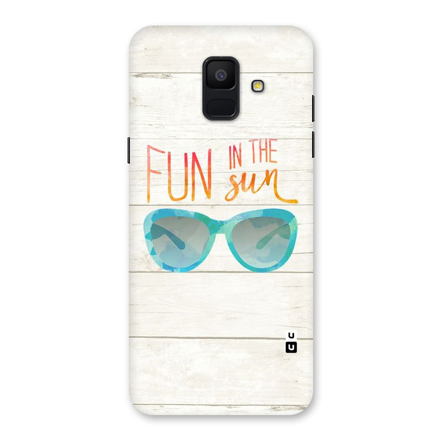 Sun Fun Back Case for Galaxy A6 (2018)