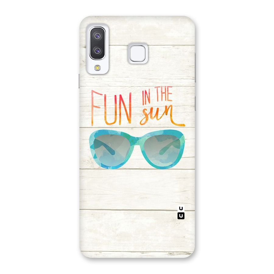 Sun Fun Back Case for Galaxy A8 Star