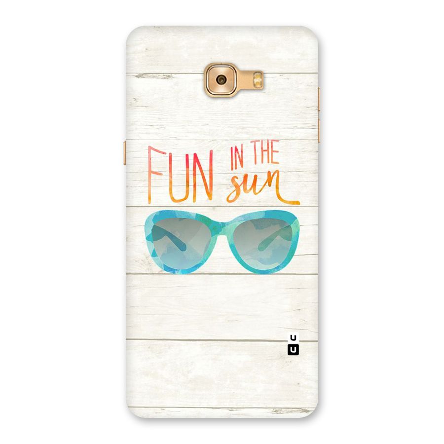 Sun Fun Back Case for Galaxy C9 Pro