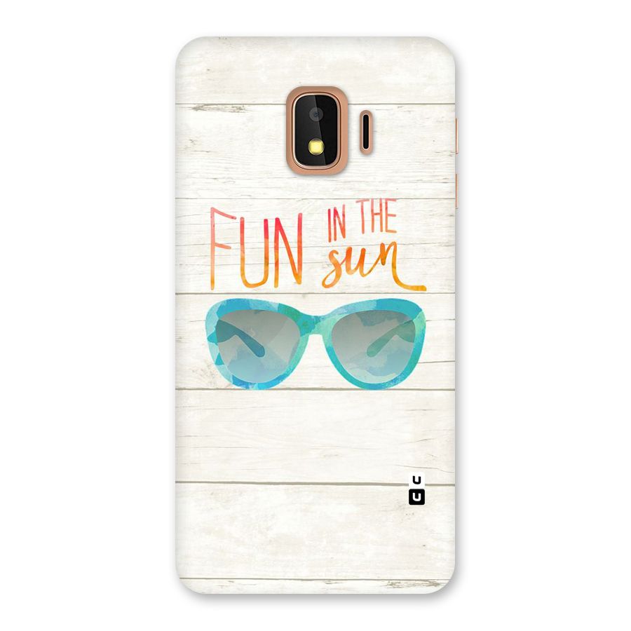 Sun Fun Back Case for Galaxy J2 Core