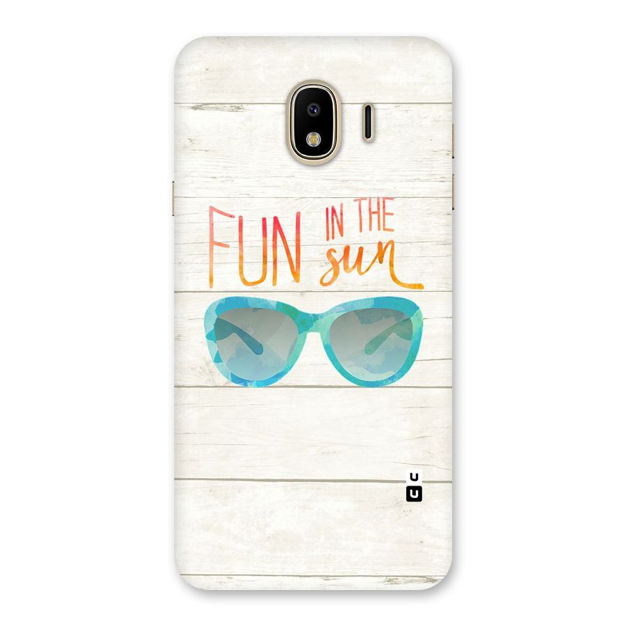Sun Fun Back Case for Galaxy J4