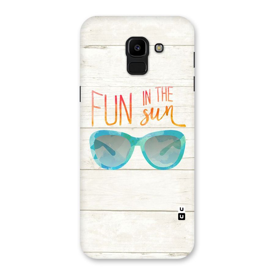 Sun Fun Back Case for Galaxy J6
